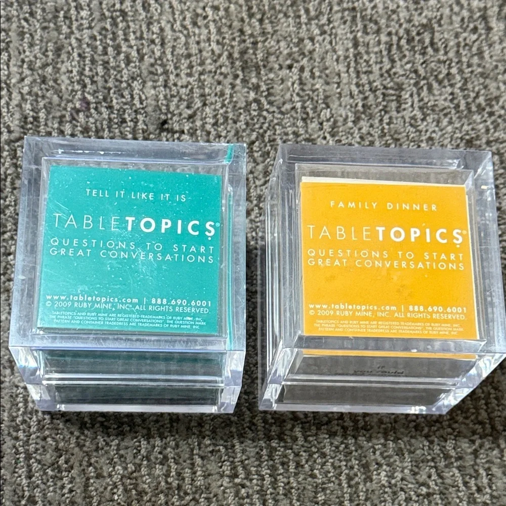 TableTopics Conversation Starter Set